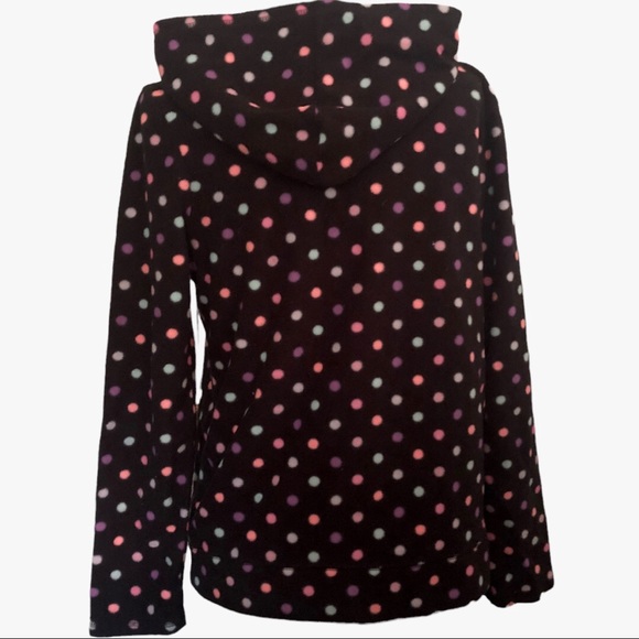Children’s Place Pullover Fleece Polka Dot Hoodie Size XXL 16 - Picture 2 of 4
